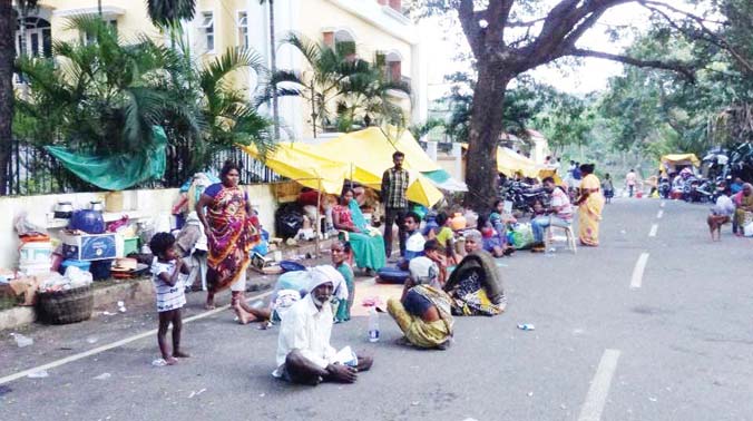 File photo of of a relief camp in Chennai File photo of of a relief camp in Chennai